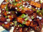 A picture of cottage cheese chilli