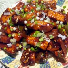 Delicious Paneer Chilli A picture of Delicious Paneer Chilli.