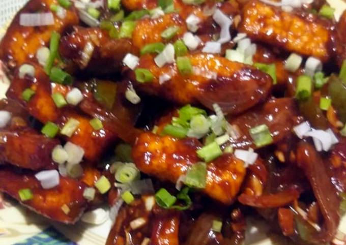 Delicious Paneer Chilli