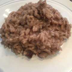 Foto di Risotto radicchio e speck