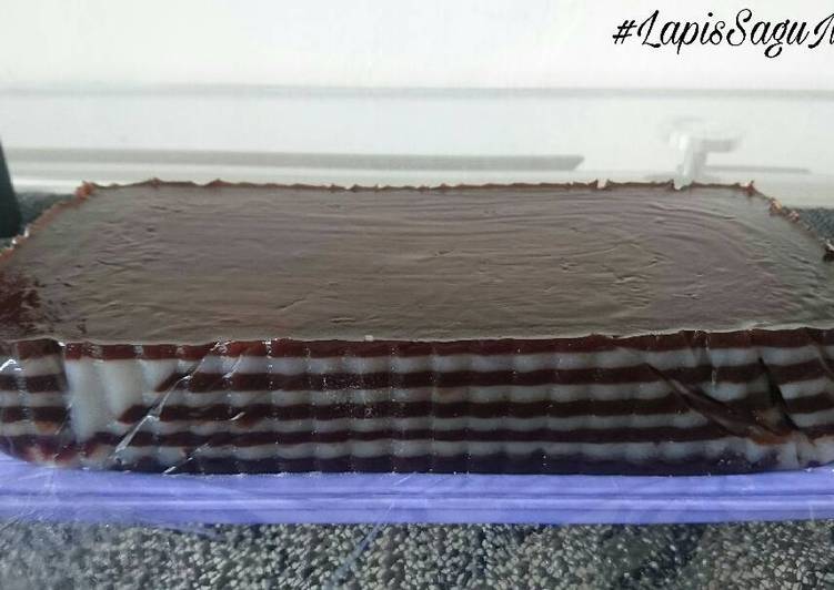 Resep Lapis Sagu Mocca yang Enak