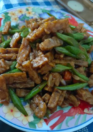 Foto resep Tumis tempe buncis