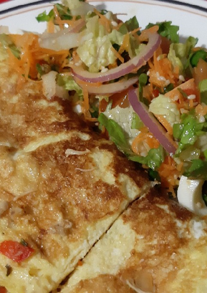 Una foto de Omelette Recyclado