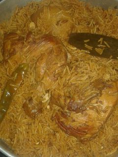 صورة لوصفة كبسة دجاج 😋
