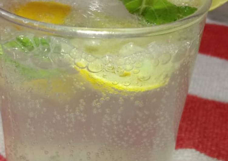 How to do Super Quick Tasty Lemon Soda.