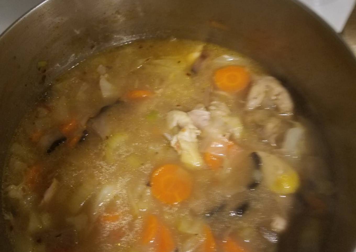 Sop ayam & jamur