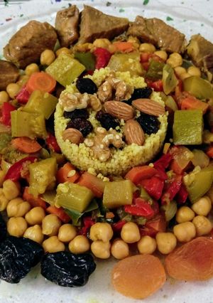 Foto principal de Cous-cous ibérico con frutos secos