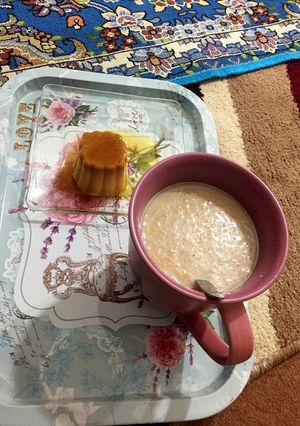 عکسی از دستور نوشیدنی شیرغلات