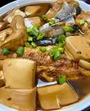 紅燒虱目魚豆腐