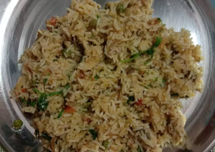 Veg Mushroom Biryani