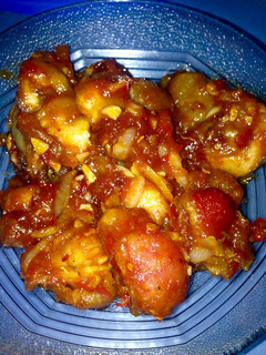 Foto resep Ayam goreng tepung saus padang