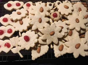 Una foto de Galletas de 3 ingredientes