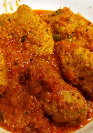 A picture of Kebab curry.