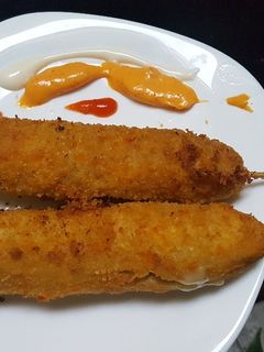 Foto resep Korean cheese hotdog