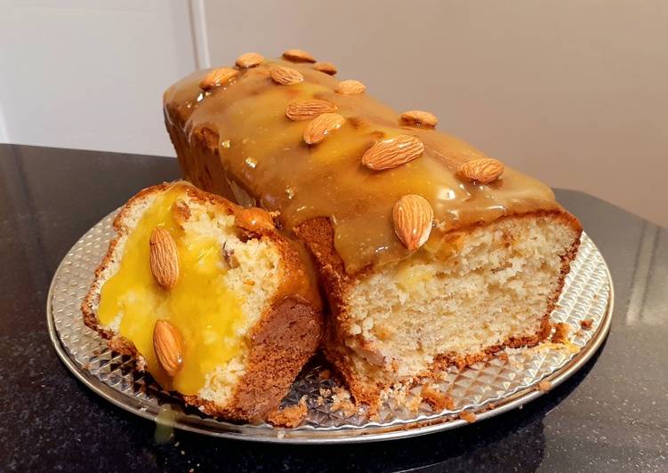 Queque almendra-naranja🧡