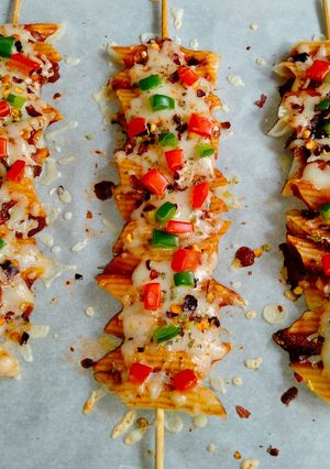 A picture of Pizza Pasta Sticks.