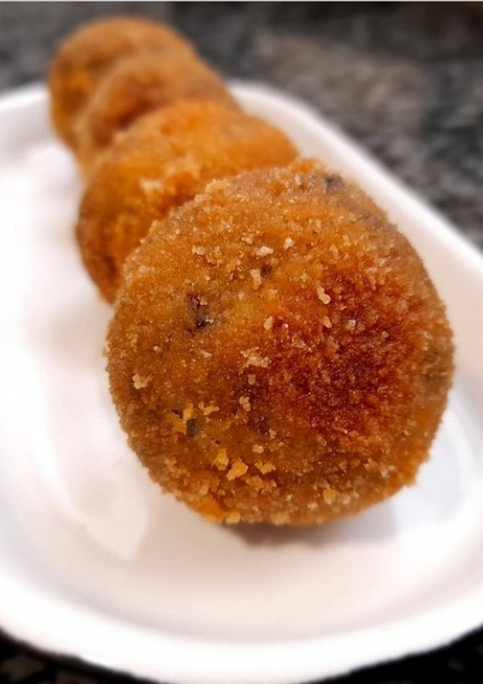 Una foto de Croquetas de carrilleras de cerdo al vino tinto