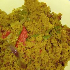 Fried couscous A picture of Fried couscous.