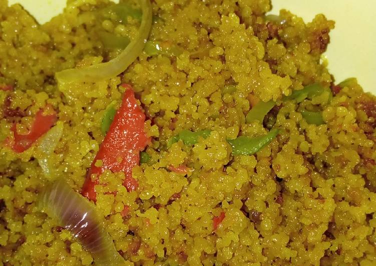 Simple Way to Make Speedy Fried couscous