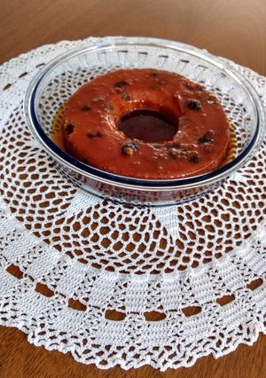 Una foto de Budín de pan a la francesa