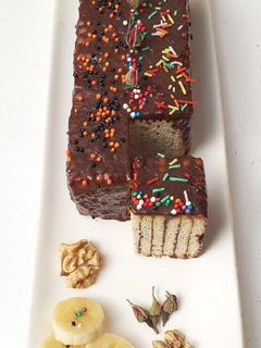 عکسی از دستور کیک یخچالی