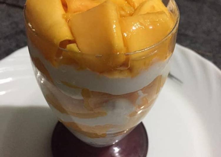 Steps to Prepare Speedy Creamy mango