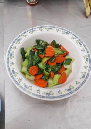Foto resep Cah Bokcoy wortel