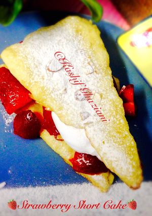 A picture of Strawberry ShortCake #Ramadankitayari #CookpadFruits.