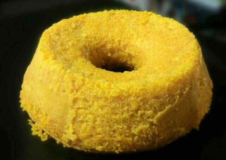 Bolo de milho vegano