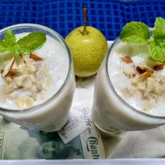 A picture of Babugosha (Indian Pear 🍐) Lassi.