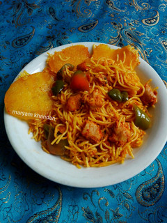 عکسی از دستور ماکارونی با تن ماهی 🍴🍜
