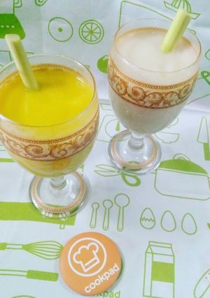 Foto resep Susu Kedelai & Golden Milk
