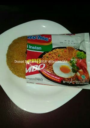 Foto resep Lagi Viral Donat Indomie#2018