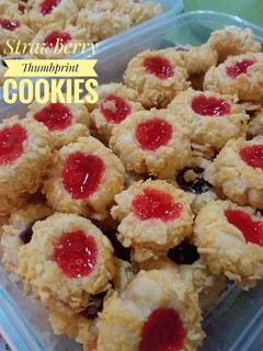 Foto resep Strawberry thumbprint Cookies