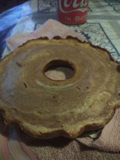 Una foto de Bizcochuelo marmolado (bananaycacao) SIN TACC