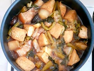 จับฉ่าย/ต้มจับฉ่าย/จับฉ่ายหมูสามชั้นเต้าหู้ Jab Chai (Mixed Vegetable Stew)