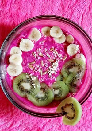 Foto resep Smoothie Bowl Dragon Ball Fruit and Banana