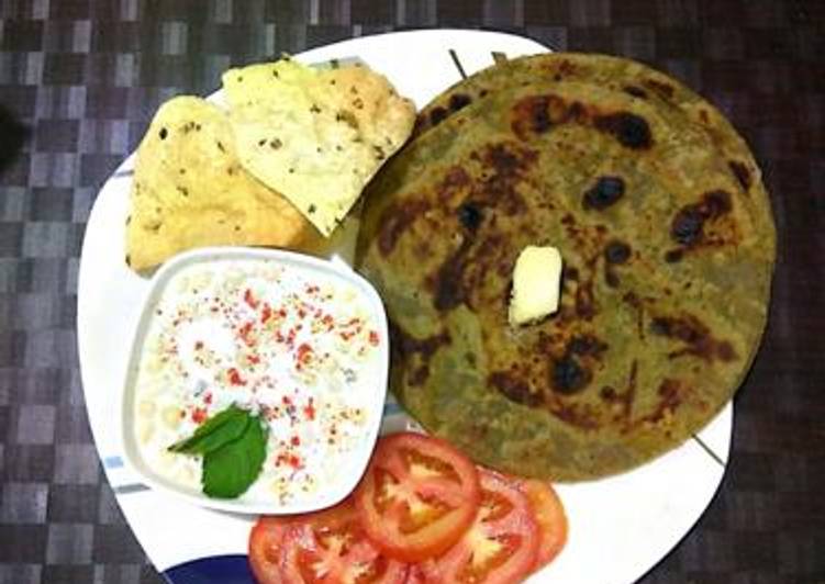 Recipe of Mint Paratha