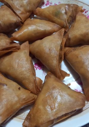 A picture of Crispy samosa bites.