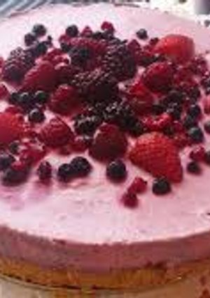 Una foto de Cheesecake de Frutos Rojos