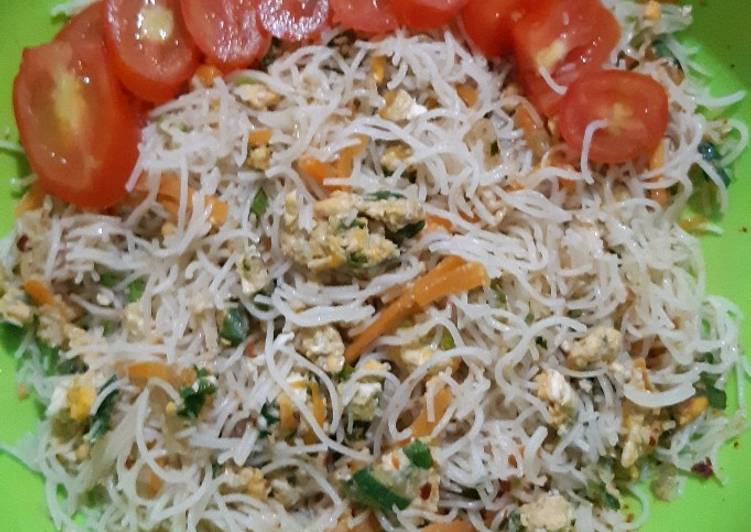 Resep Wortel dalam Bihun (Untuk Diet dan Anak2 bisa makan 