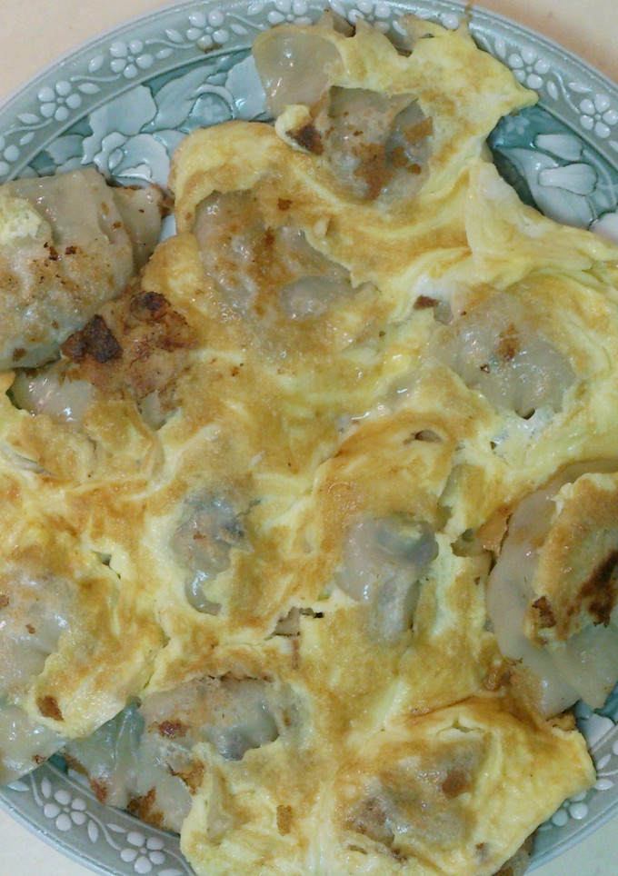蒲仔(胡瓜) 水餃 + 蛋煎餃 的食譜成品照片