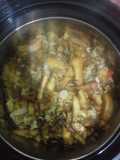 Sweet potatoes vegetable dish