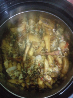 A picture of Sweet potatoes vegetable dish.