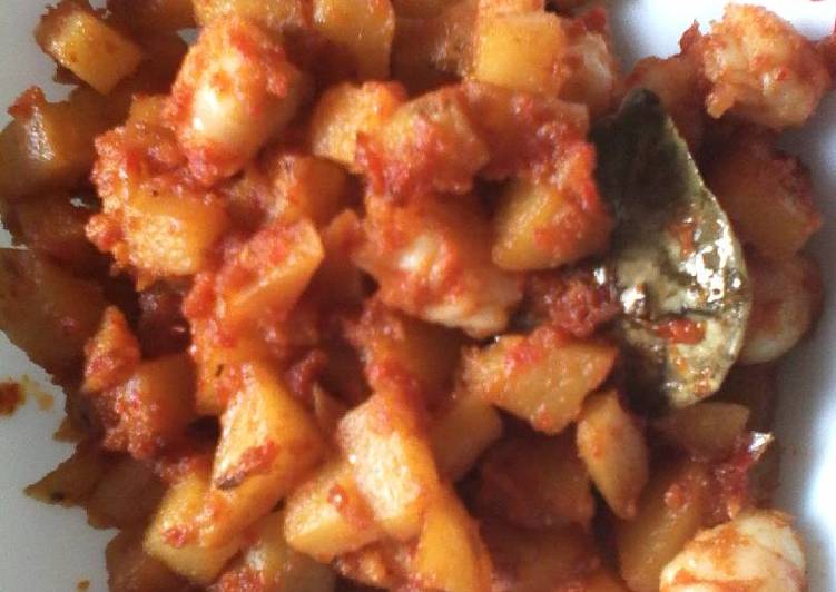 Resep Sambel Kentang Pete Udang (KPU) yang Bikin Ngiler