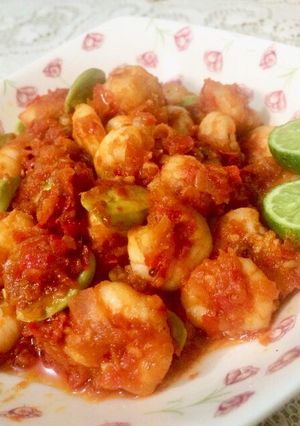 Foto resep Udang Pete Balado