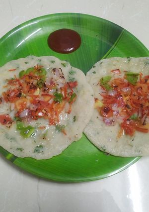 A picture of Sooji Uttapam.