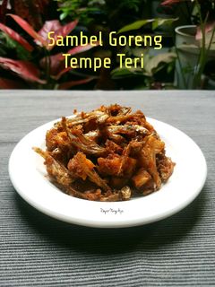 Foto resep 251. Sambel Goreng Tempe Teri
