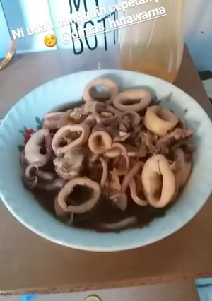 Foto resep Cumi lada hitam