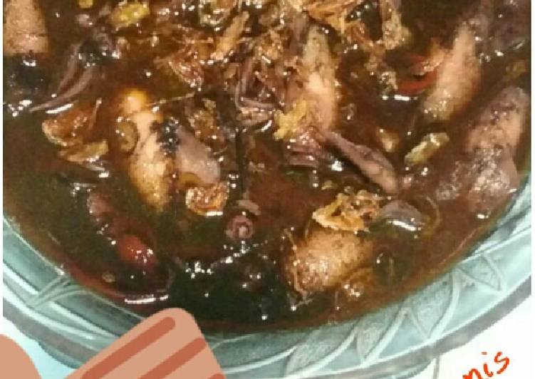 Bumbu meracik Cumi hitam pedas manis, Lezat Sekali